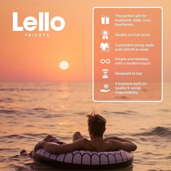 3XL Lello Men‘s Lightweight Cotton Stone Washed Floral Pattern v-Neck … - Picture 11 of 11